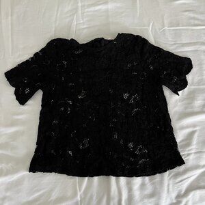 Nanette Lepore Floral Lace Top